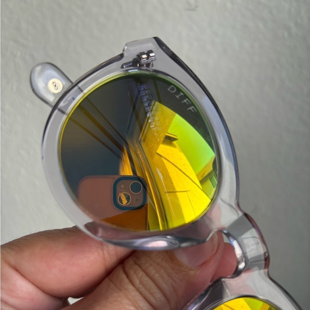 DIFF Dime Il Sunglasses Wild and Free Clear - Picture 12 of 13